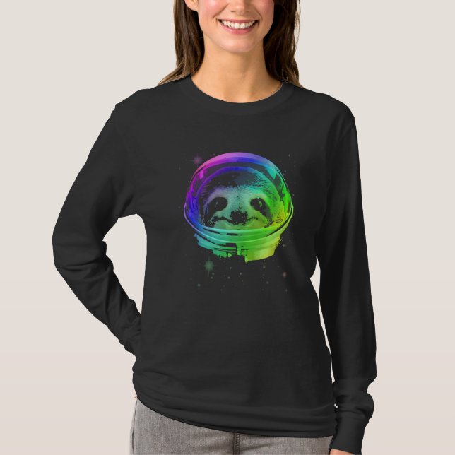 Camiseta Astronauta Leve No Capacete Espacial (Frente)