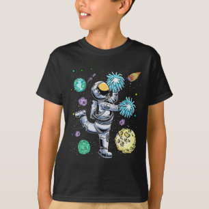 Camiseta Astronauta líder de torcida Cheerleader Cheer Flye