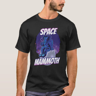 Camiseta Astronauta Mamute Espacial Mamute Extinto
