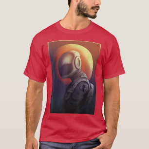 Camiseta Astronauta Marte Sistema Solar Espacial Exterior G