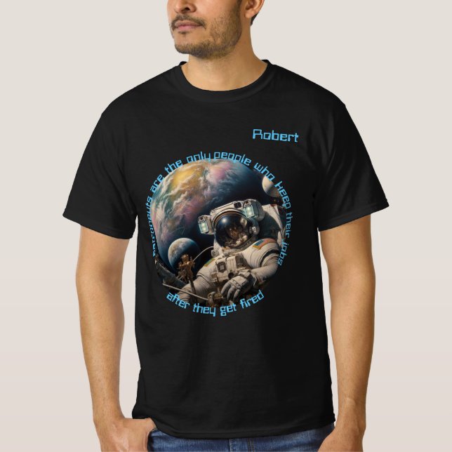 Camiseta Astronauta Masculino  (Frente)