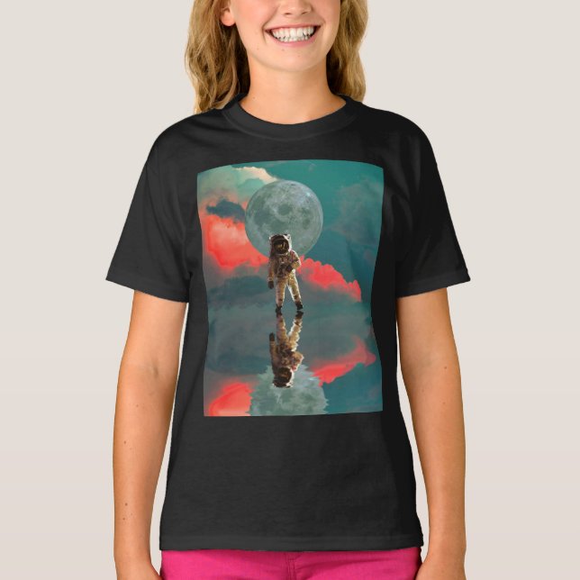 Camiseta Astronauta no Espaço (Frente)