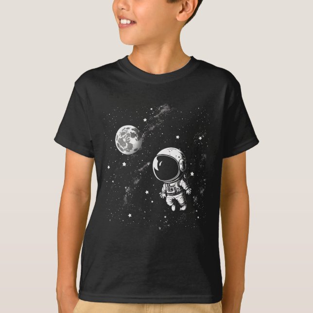 Camiseta Astronauta no Espaço (Frente)