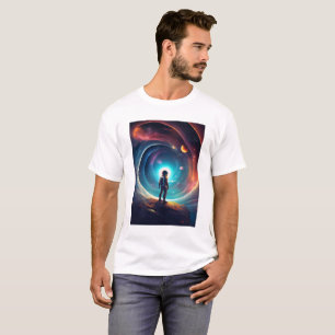 Camiseta Astronauta no espaço