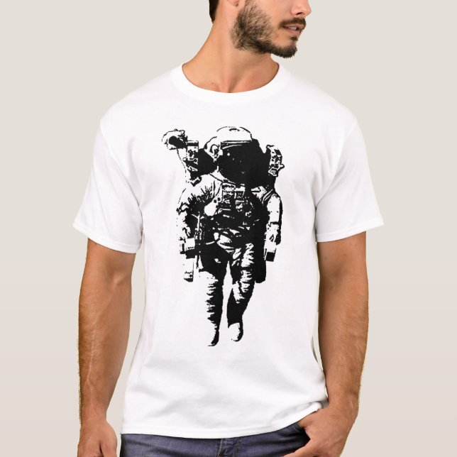 Camiseta Astronauta no Espaço (Frente)