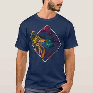 Camiseta Astronauta no espaço exterior 5