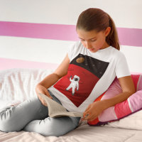 Astronauta no Planeta Vermelho do Explorador Espac