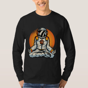 Camiseta Astronauta Numa Dose De Meditação
