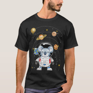Camiseta Astronauta Planetas de Astronomia Espacial Animal