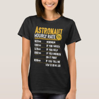 Astronauta Planetas de Taxa Horária Astronauta Esp