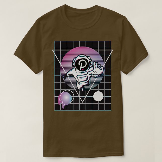 Camiseta Astronauta Polkadot (Frente do Design)