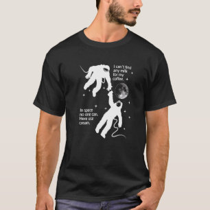 Camiseta Astronauta Precisa De Creme Para Seu Paródoo De Sá