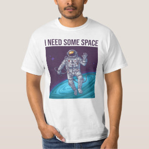 Camiseta Astronauta Preciso De Espaço