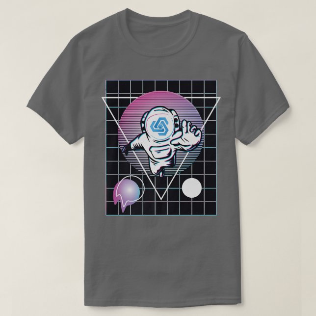 Camiseta Astronauta Prometeu (Frente do Design)