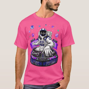 Camiseta Astronauta Psicodélico Música House Dj Psytrance T