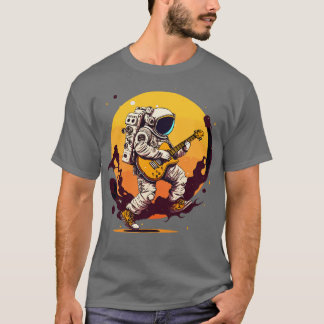 Camiseta Astronauta Rock Star