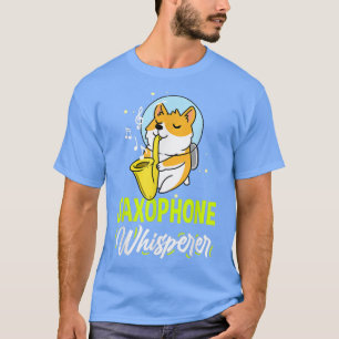 Camiseta Astronauta Saophone Whisperer Corgi