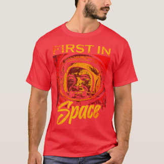 Camiseta Astronauta soviético do Cosmonauta Yuri Gagarin