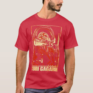 Camiseta Astronauta soviético do Cosmonauta Yuri Gagarin10