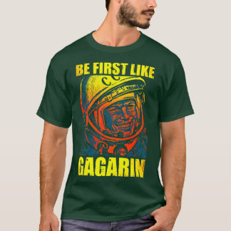 Camiseta Astronauta soviético do Cosmonauta Yuri Gagarin 10