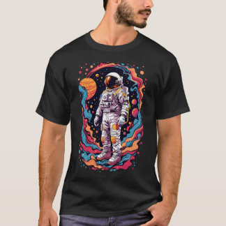 Camiseta Astronauta Space Adventure Design