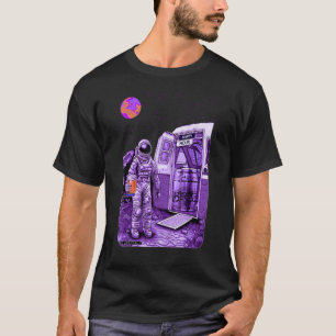 Camiseta Astronauta Space Happy Hour Beer Keg Legal Graphic