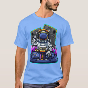 Camiseta Astronauta Space Music Galaxy Study Astronaut T-Sh