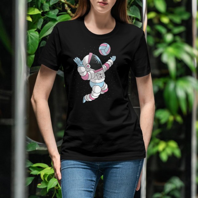 Camiseta Astronauta Space Voleibol (Criador carregado)