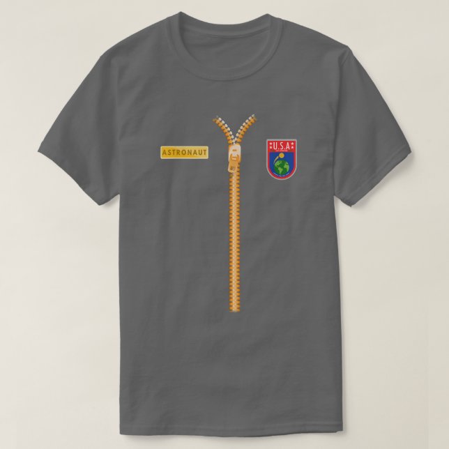 Camiseta Astronauta Suitspaceman Figurume (Cor De Laranja O (Frente do Design)