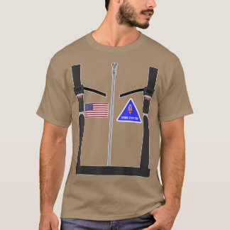 Camiseta Astronauta T Para Homens Meninas Meninas Figurino