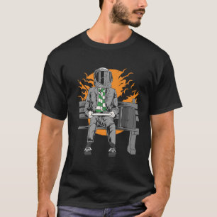 Camiseta Astronauta Tirando um Intervalo, Reflexo Solar do 
