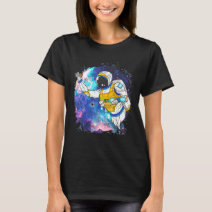 Camiseta Astronauta Tocando as Trevas no Design