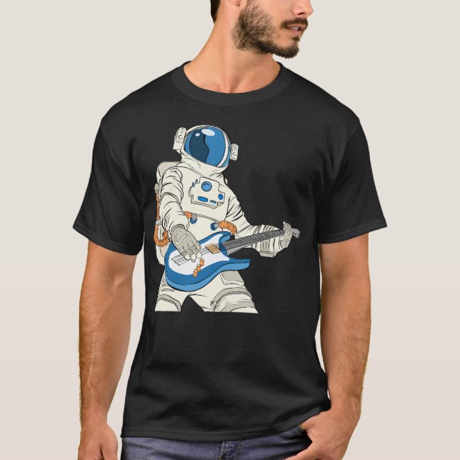 Camiseta Astronauta tocando violão (Frente)