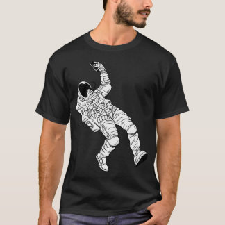 Camiseta Astronauta Tomando Selfie