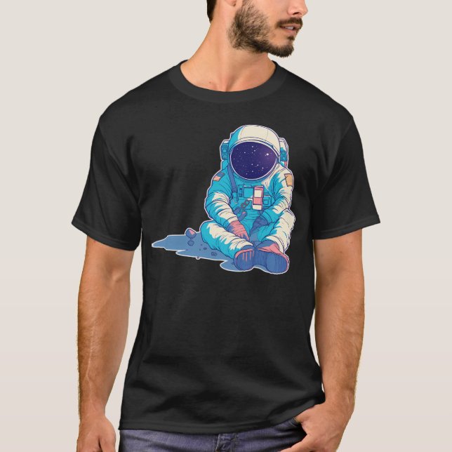 Camiseta Astronauta Triste 2 (Frente)