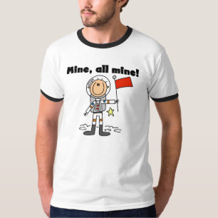 Camiseta Astronauta Tudo Meu Ringer