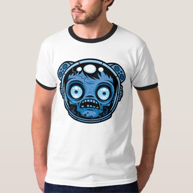 Camiseta Astronauta Zombie (Frente)