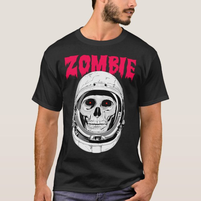 Camiseta Astronauta Zombie (Frente)