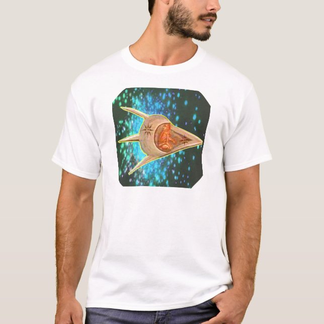 Camiseta Astronautas antigos (Frente)