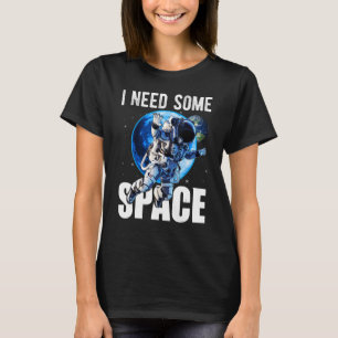 Camiseta Astronautas cita Planetas de Ciências Espaciais Le