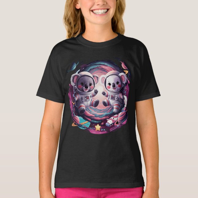Camiseta Astronautas da Koala (Frente)
