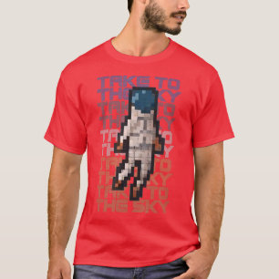 Camiseta Astronautas de T-Shirt para Cima