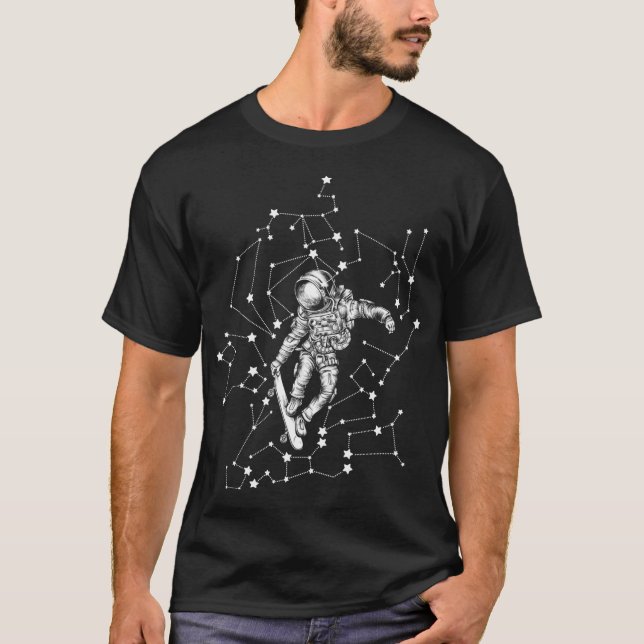 Camiseta Astronautas E Constelações (Frente)