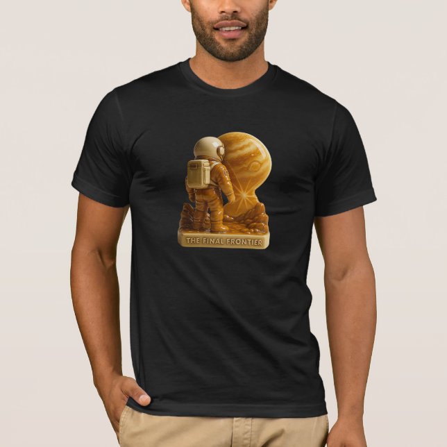 Camiseta Astronaute Planète Jupiter (Frente)