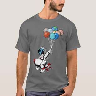 Camiseta Astronauts Planets Outer Space Eplorer  I Need Mor