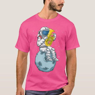 Camiseta Astronautuba Tocador de Música Amante Big Banduba 