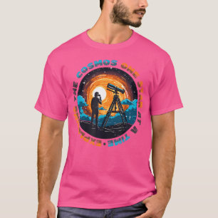 Camiseta Astronomer Astronômico Futuro do Telescópio Stargi