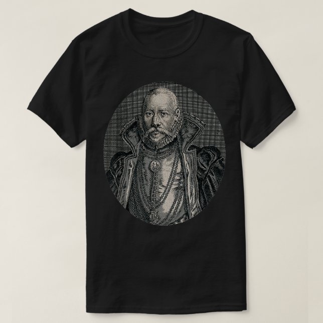 Camiseta Astronomer Dinamarquês Tycho Brahe Astronomer Denm (Frente do Design)