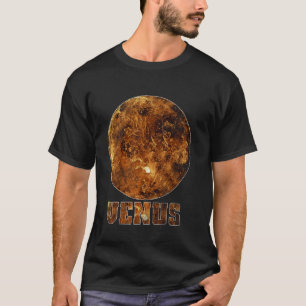 Camiseta Astronomia 2 do Sistema Solar Planeta Venus