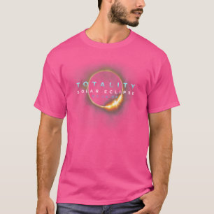 Camiseta Astronomia Amplia Total Eclipse Solar 2024 Totalid